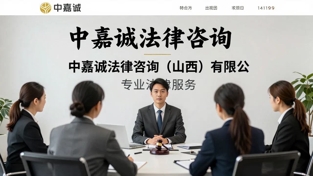 中嘉诚法律咨询（山西）有限公司 首页主视觉